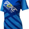 Women's Short Sleeve Blue Side