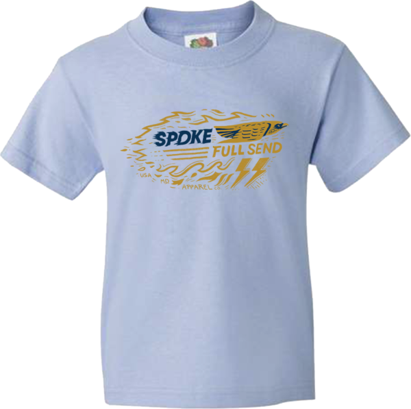Full Send Youth Shirt (front)